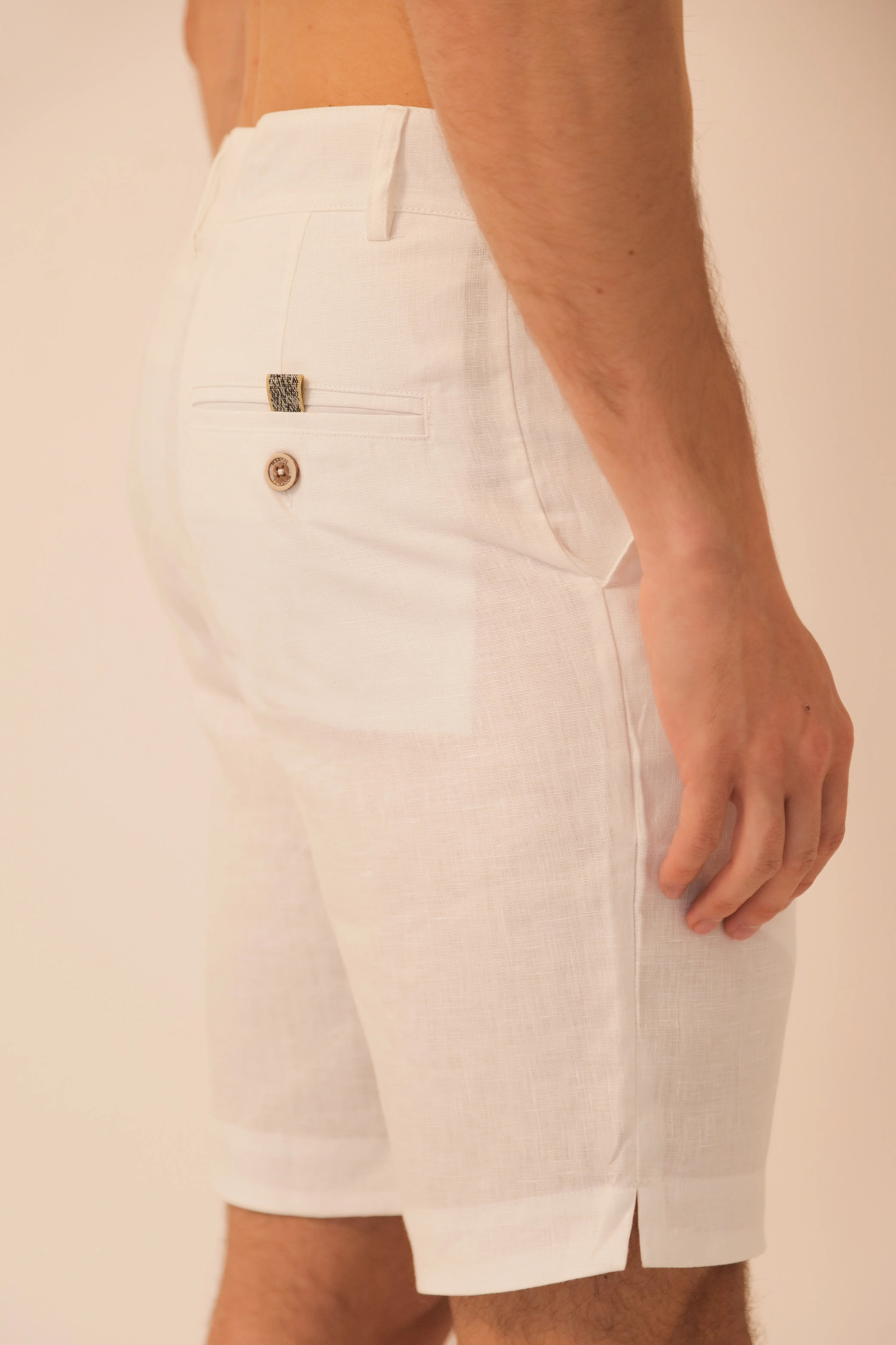 Bermudas 100% Lino - European Flax