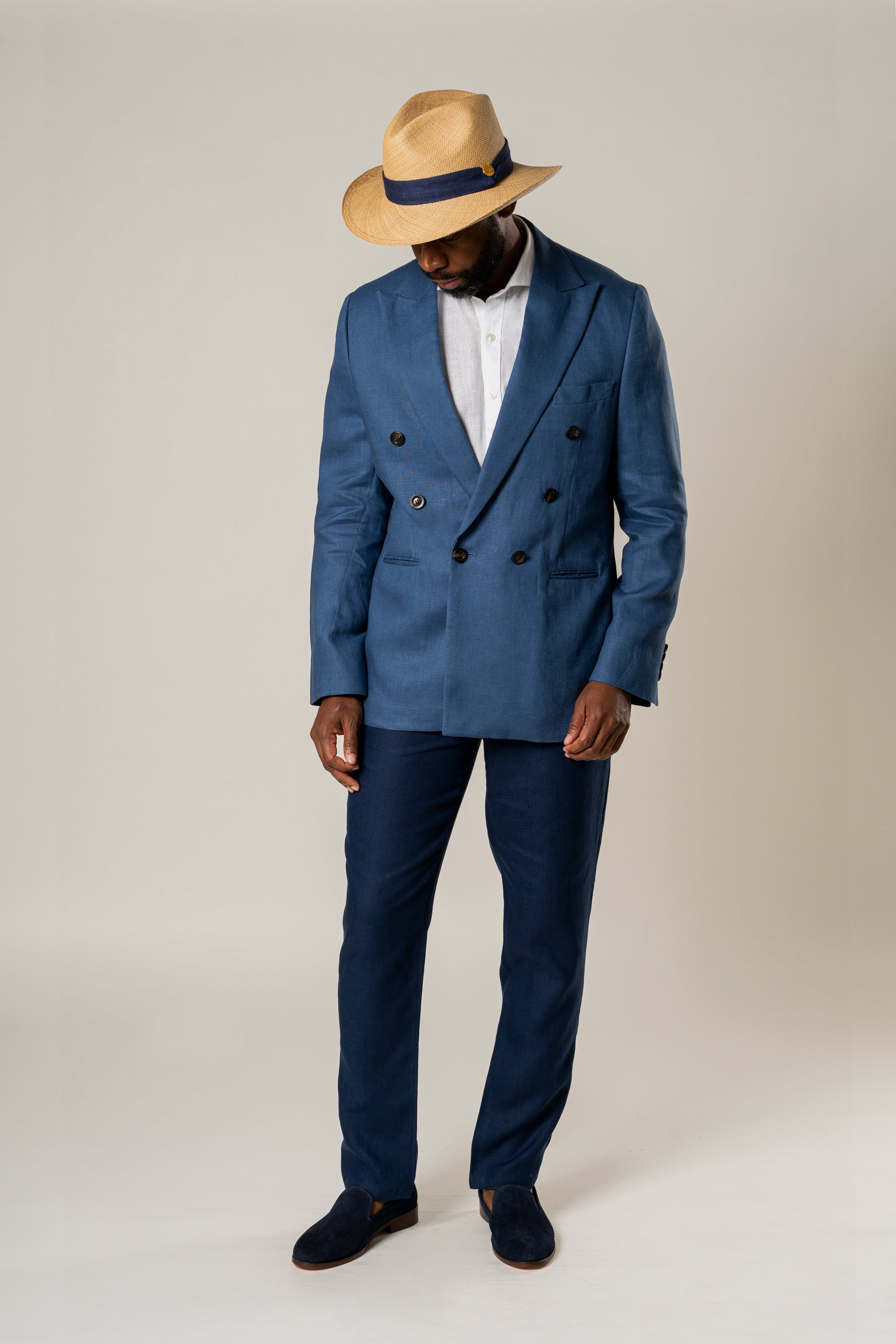 Blazer Sierra Leona Ink 100% Lino