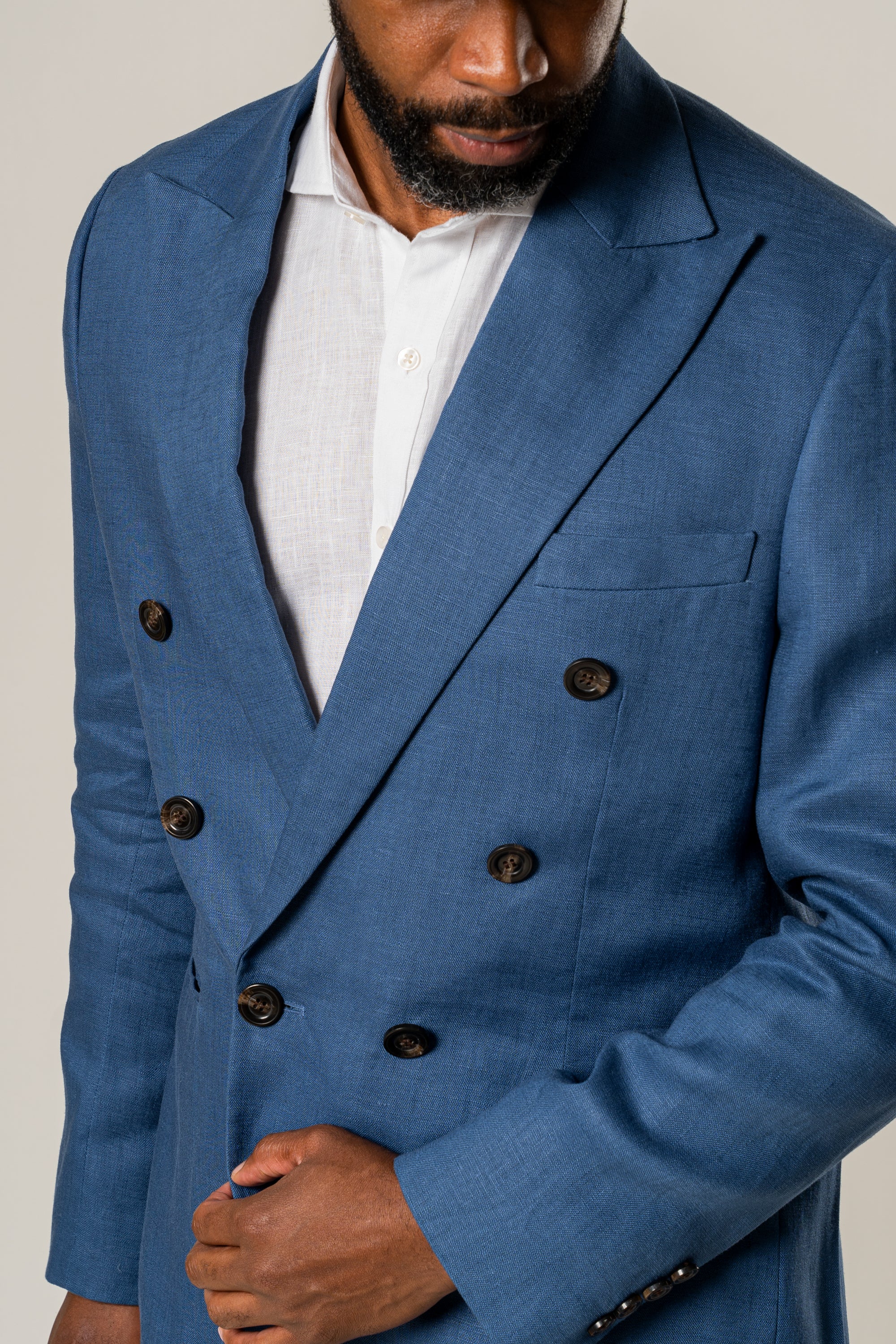 Blazer Sierra Leona Ink 100% Lino