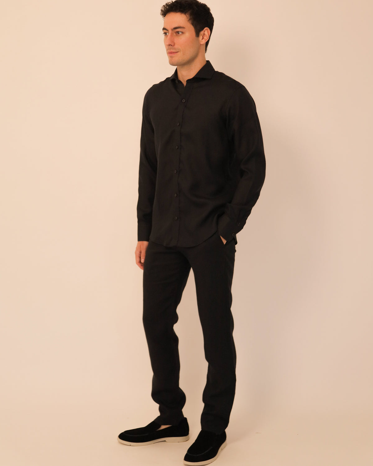 Pantalón Classic Fit Ferry Lino 100%