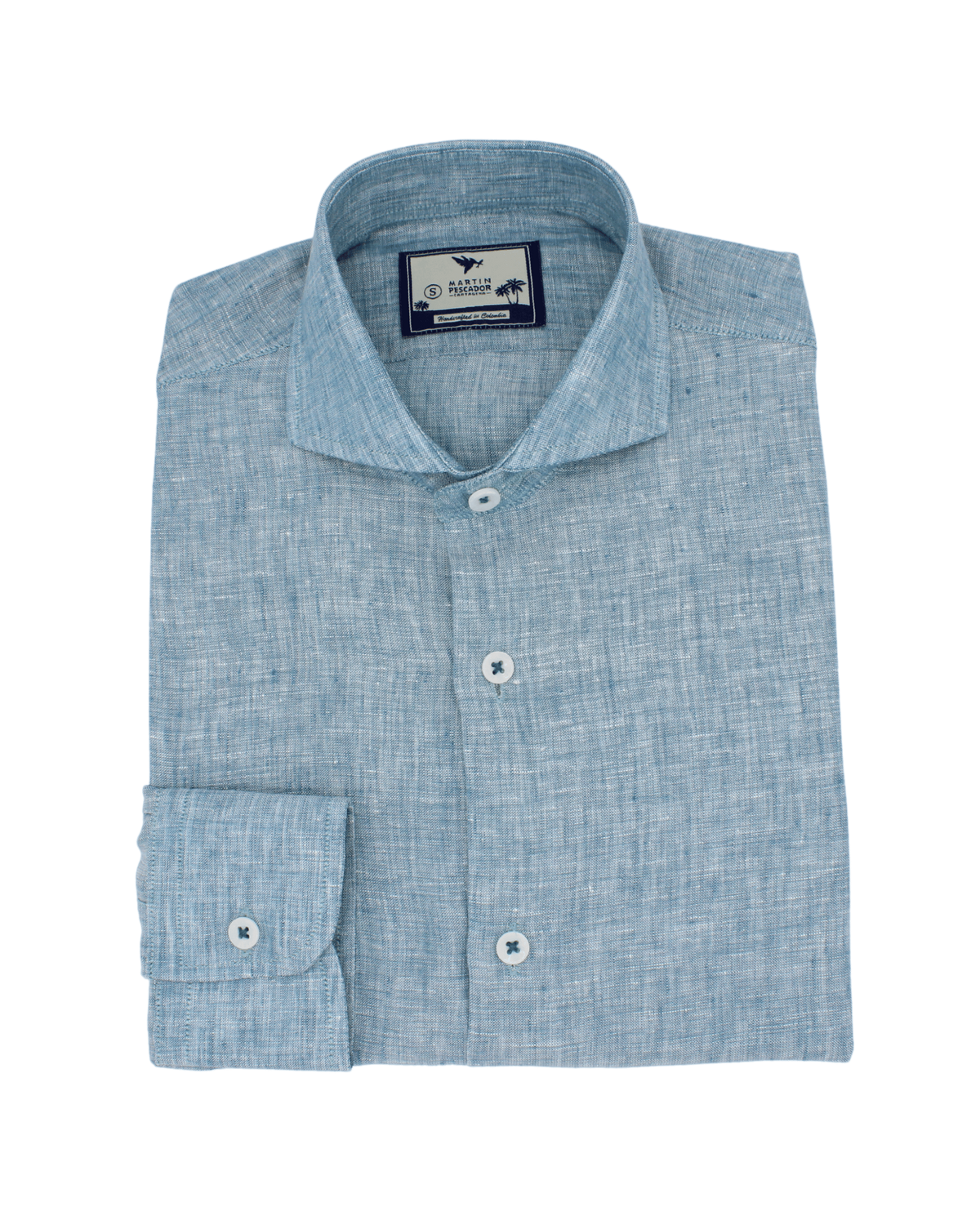 Camisas Clean Finish Jaspe Classic Fit- European Flax