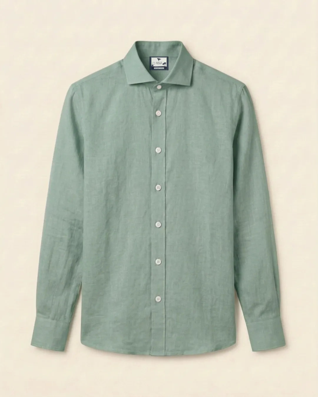 Camisas 100% Lino Cuello Francés- European Flax