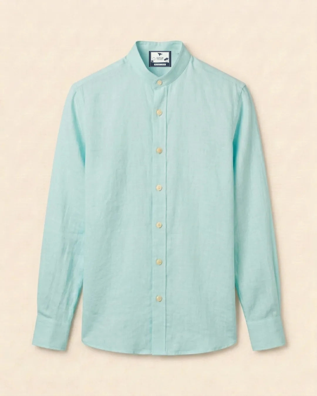 Camisas 100% Lino Cuello Nerú- European Flax
