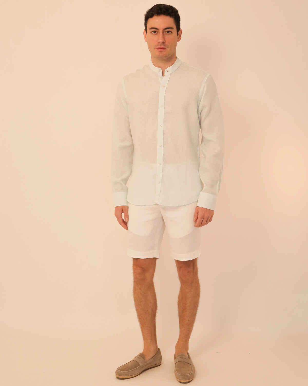 Camisas 100% Lino Cuello Nerú- European Flax