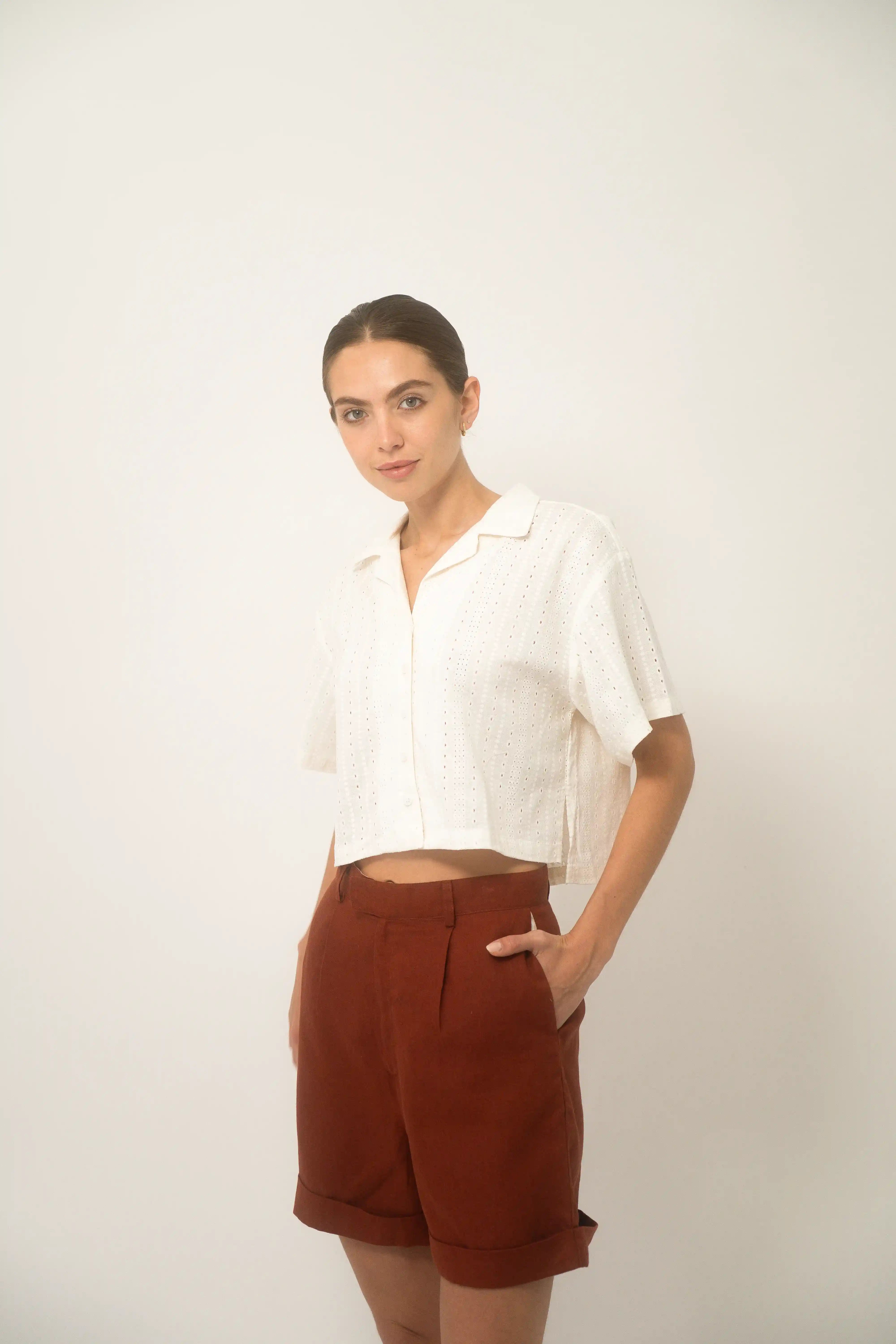 Diane Classic Short - European Flax