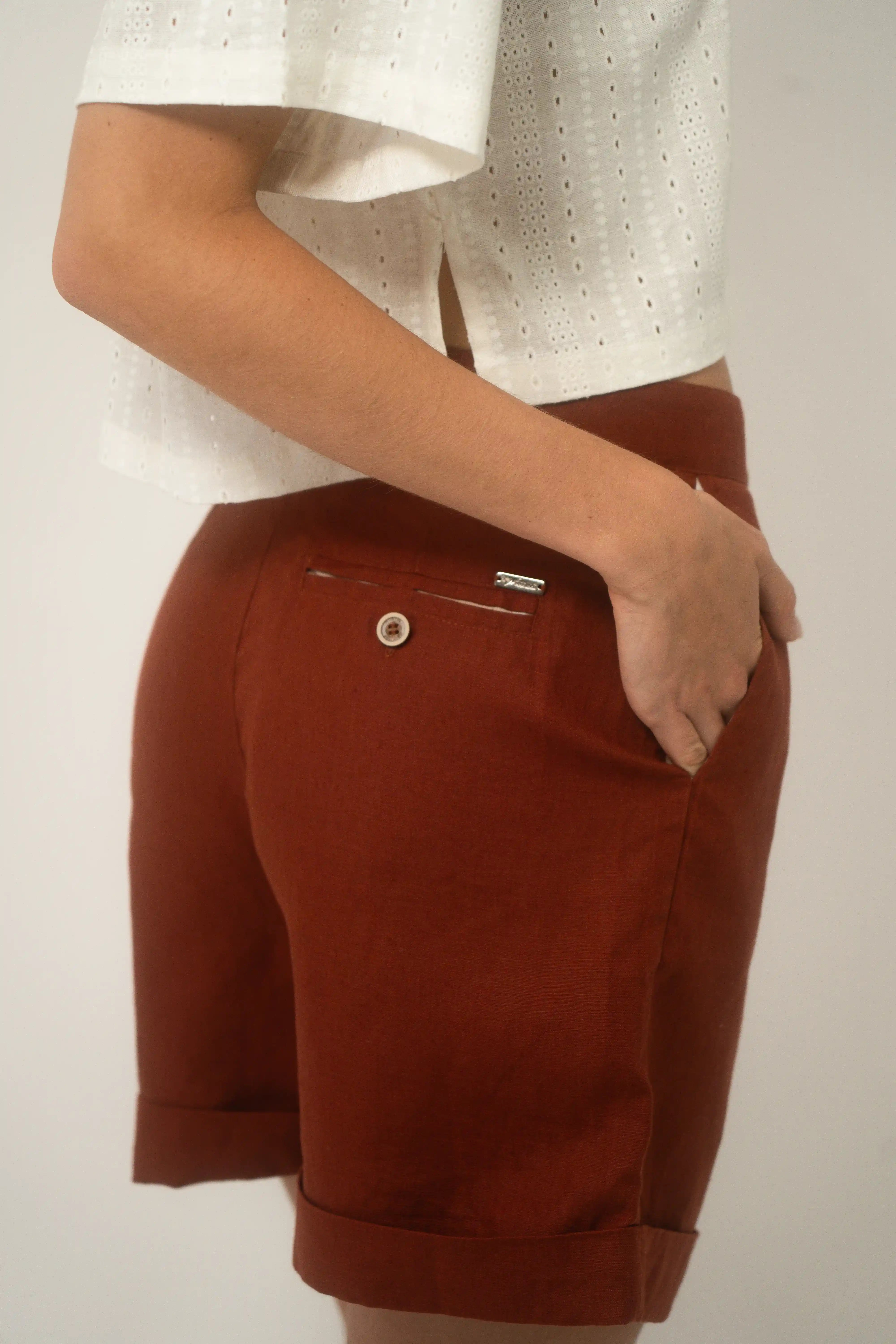 Diane Classic Short - European Flax