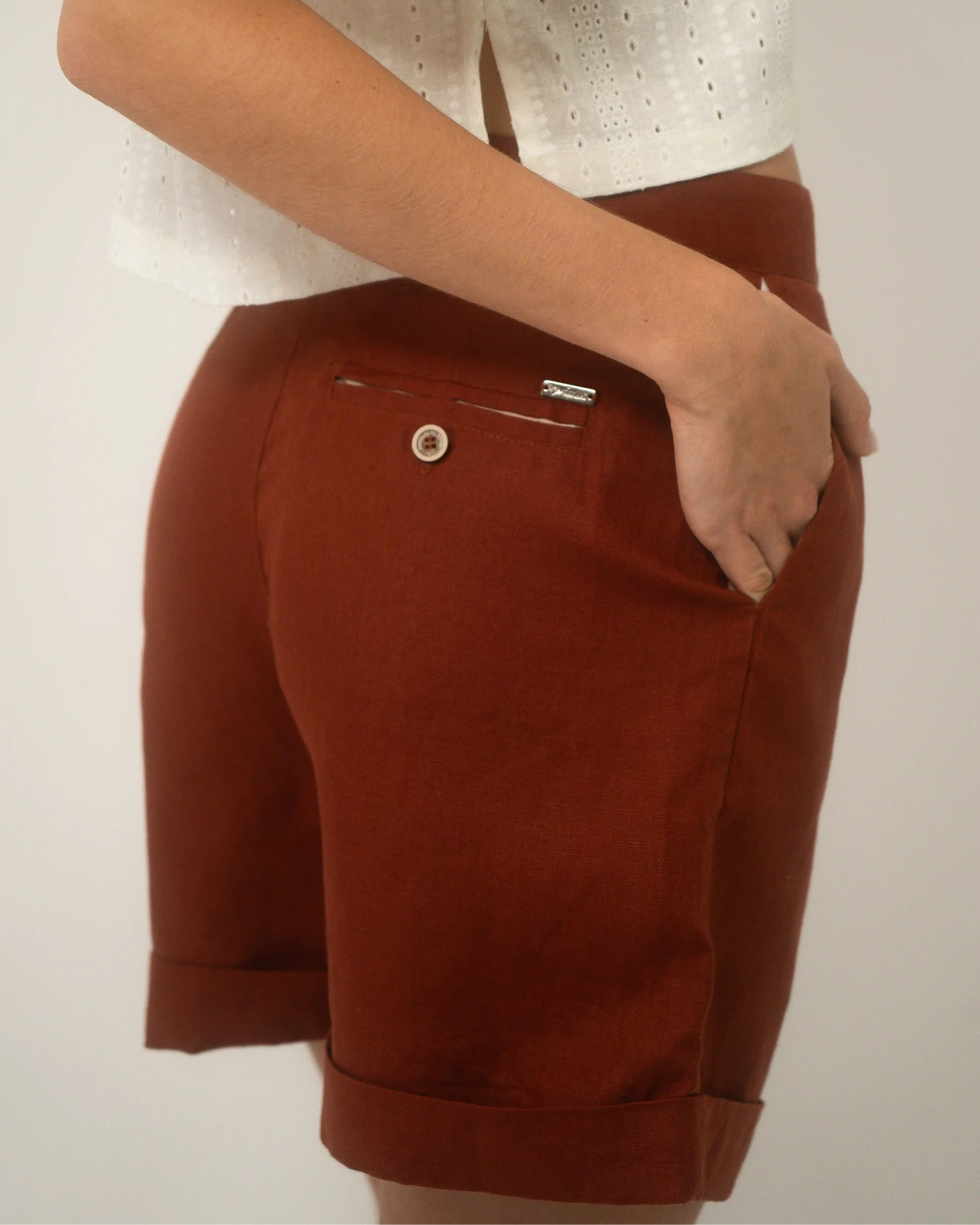 Diane Classic Short - European Flax
