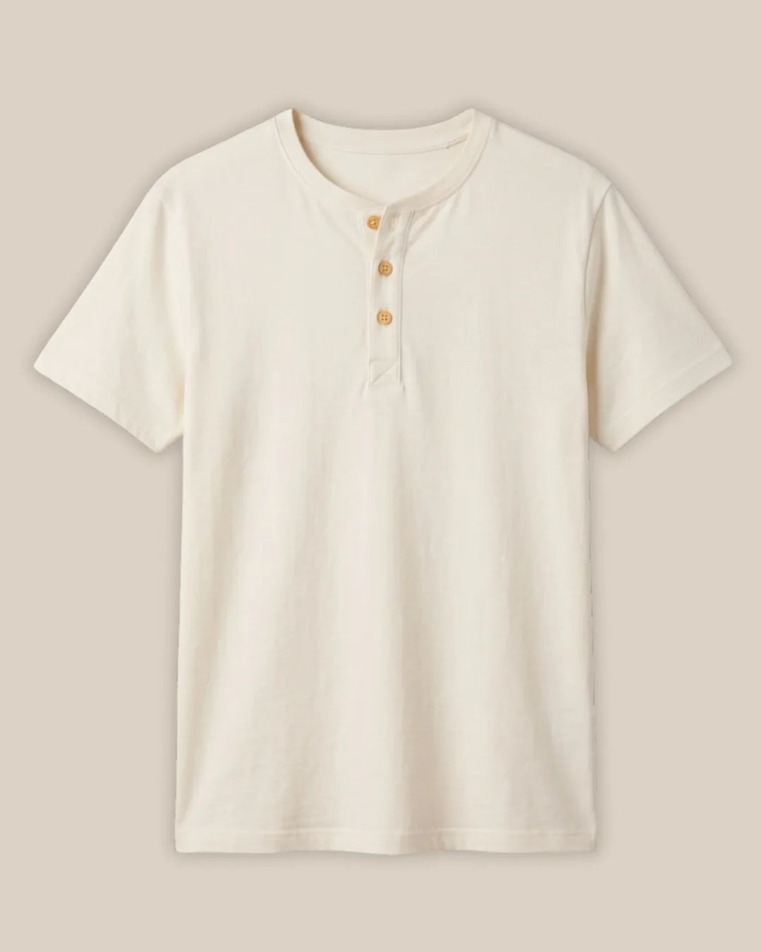 Henleys 100% Algodón Manga Corta