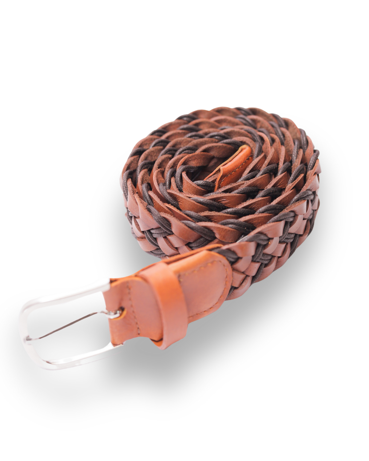 Cinturón 100% en Cuero Double Braid Belt