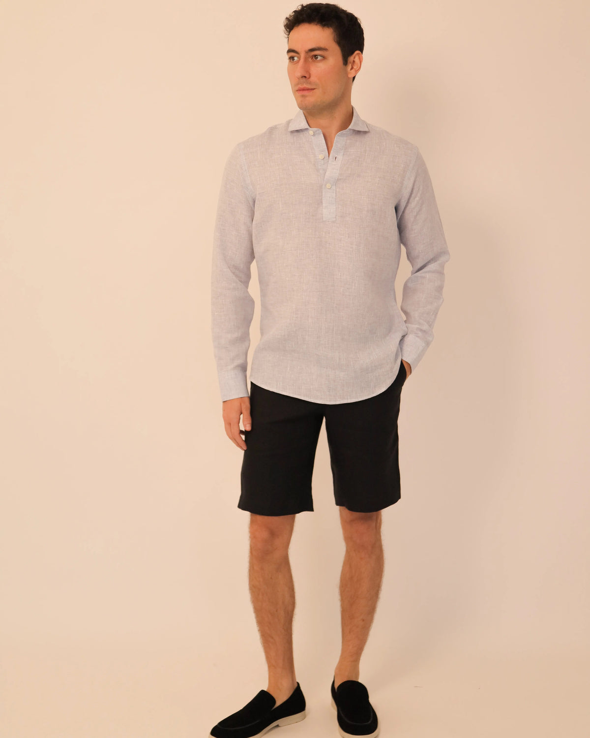 Poleras Clean Finish Jaspe Classic Fit