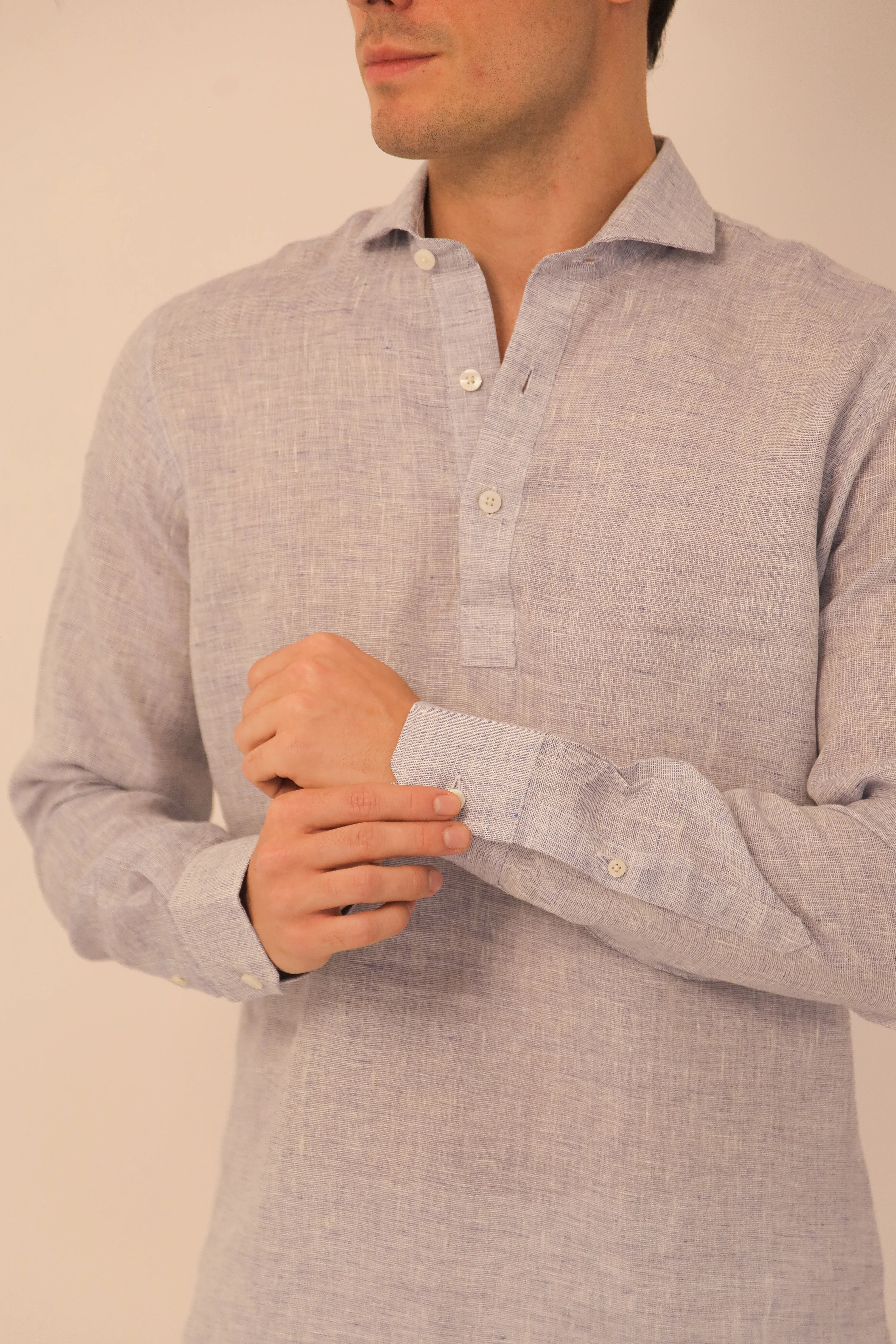 Poleras Clean Finish Jaspe Classic Fit
