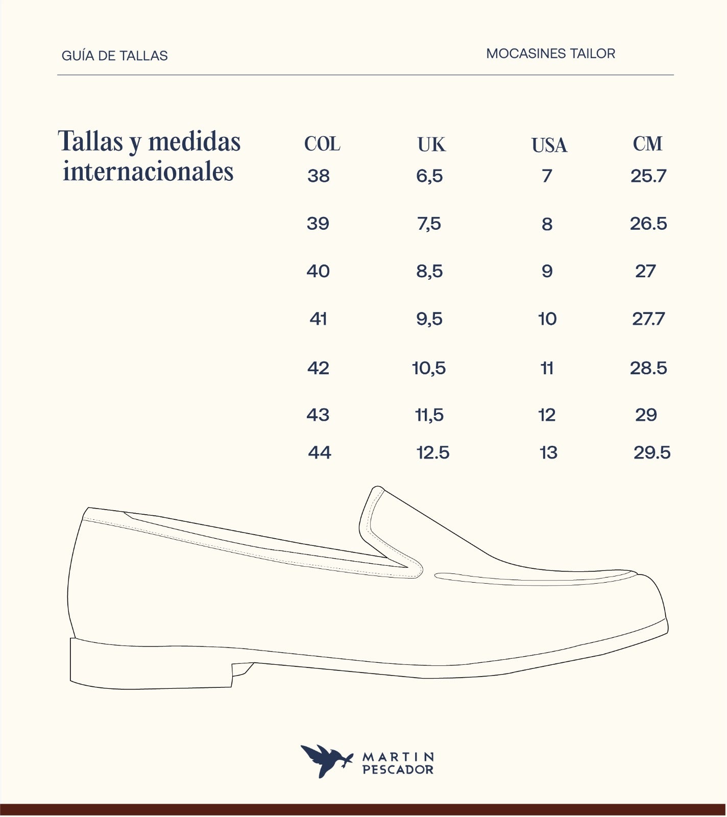 Tailor Loafers 100% Cuero