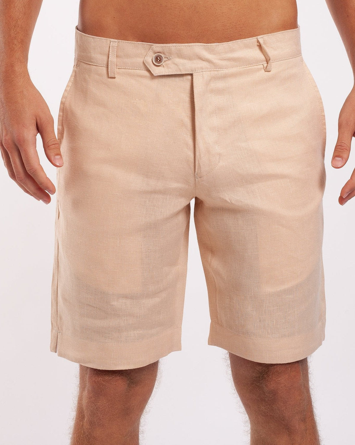 Bermudas 100% Lino