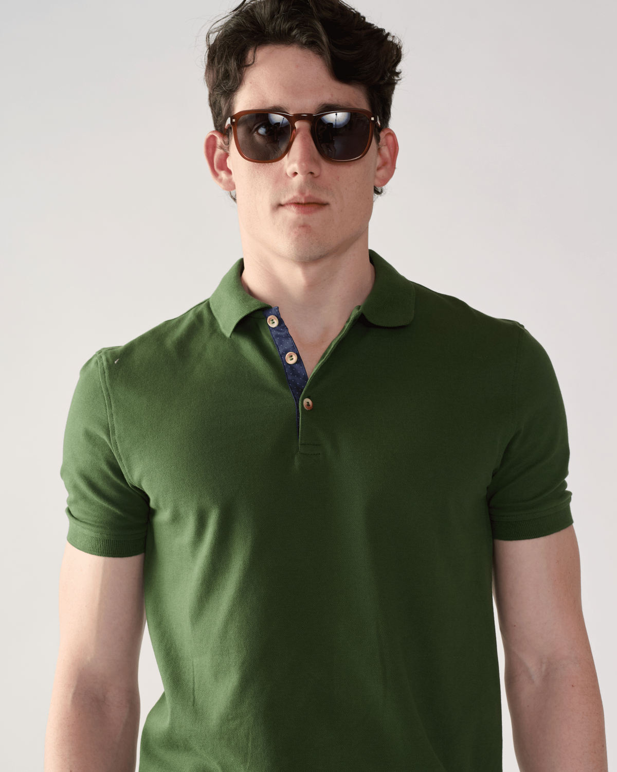 Polos Algodón Slim Fit