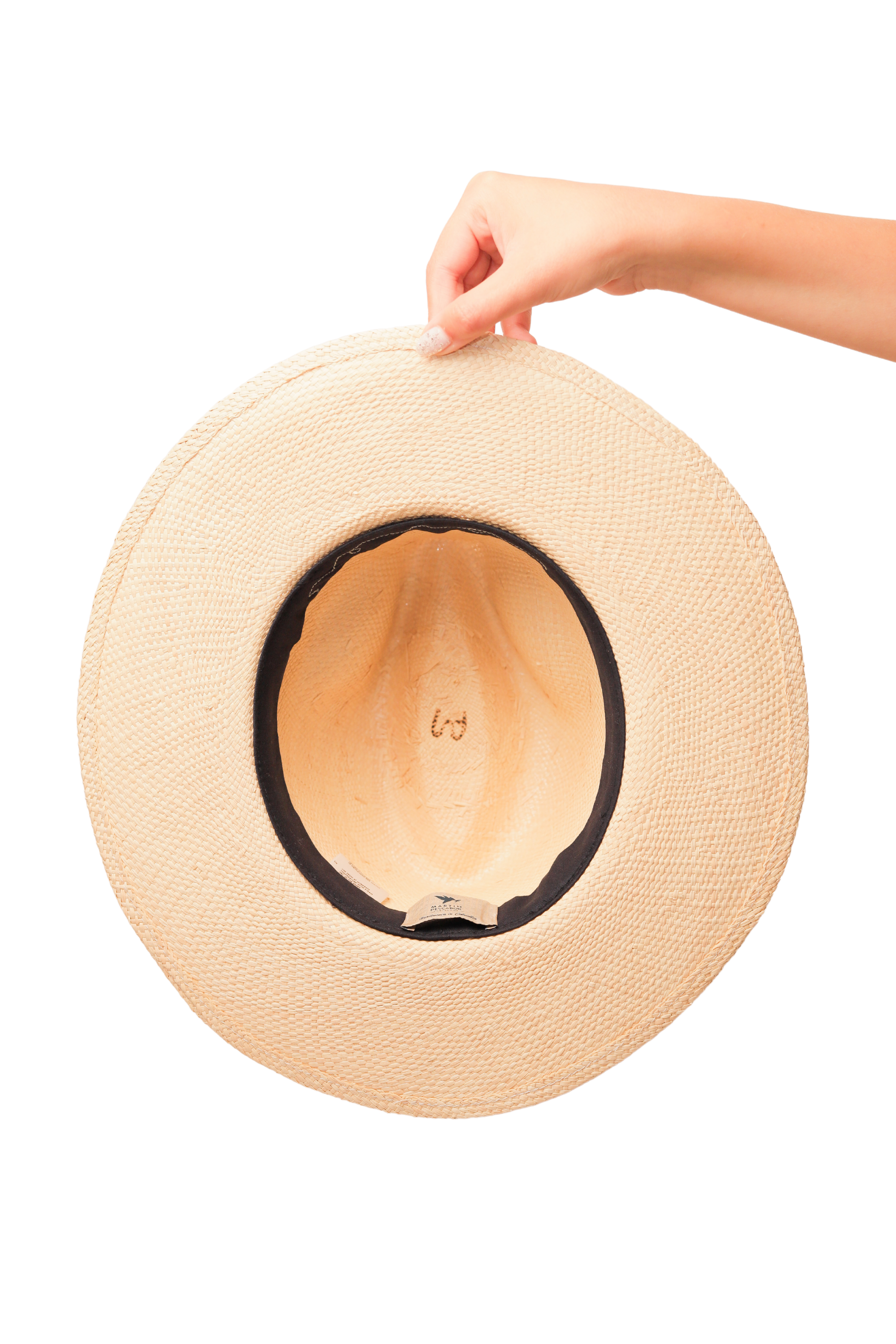 Sombreros Crema Fino Moroccan Coast Herraje Moneda