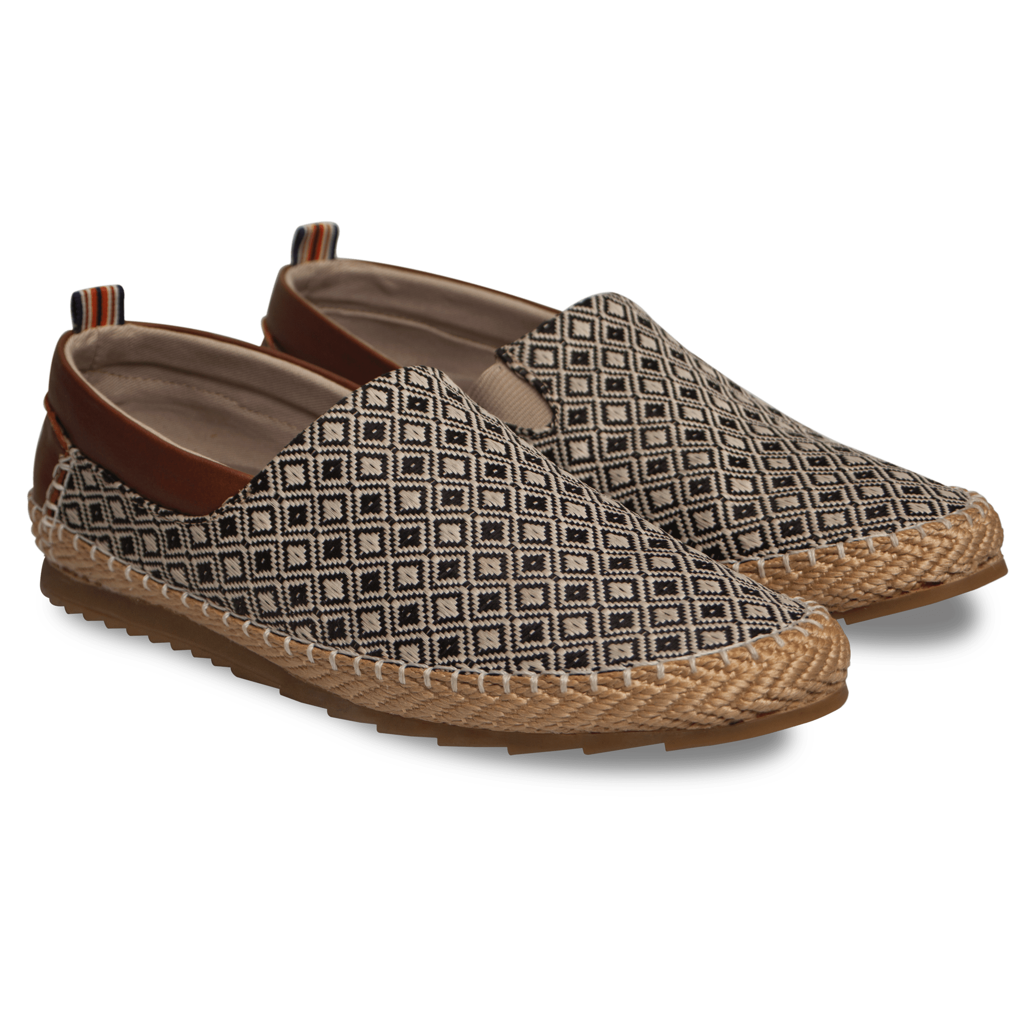 Alpargatas 100% Artesanales Con Detalles En Cuero - Outlet