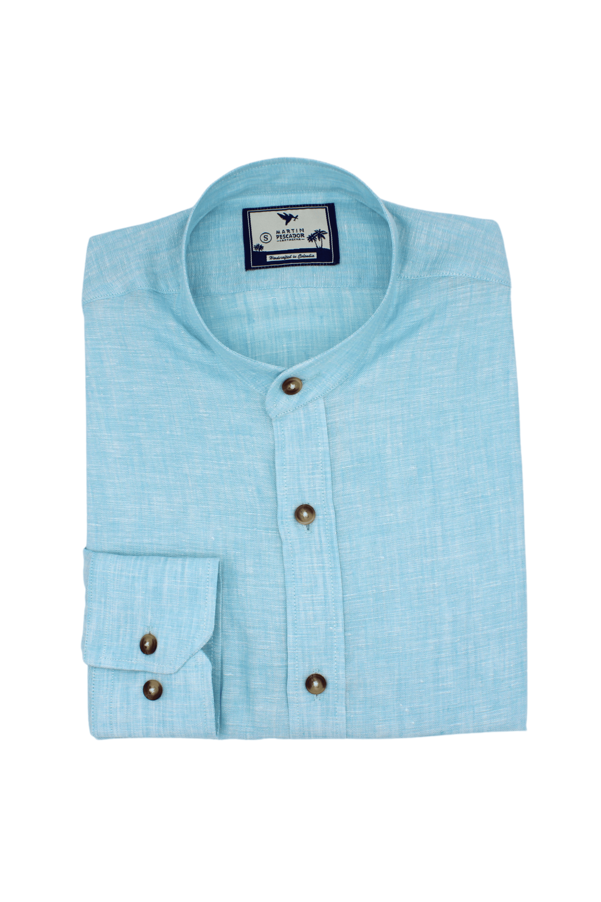 Camisas 100% Lino Cuello Nerú- European Flax