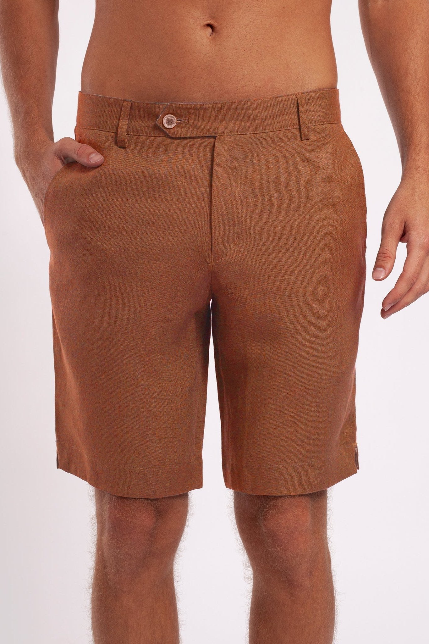 Bermudas 100% Lino - European Flax