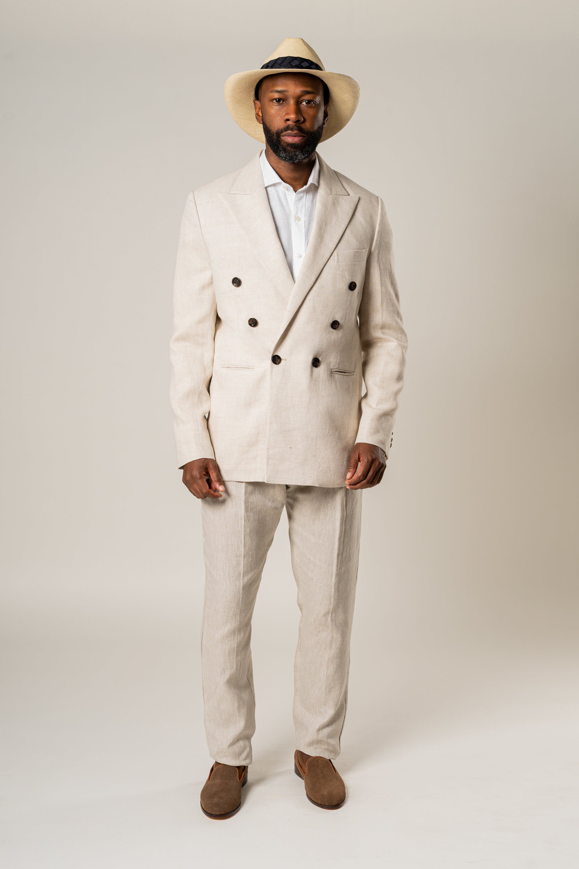 Blazer Sierra Leona Natural 100% Lino