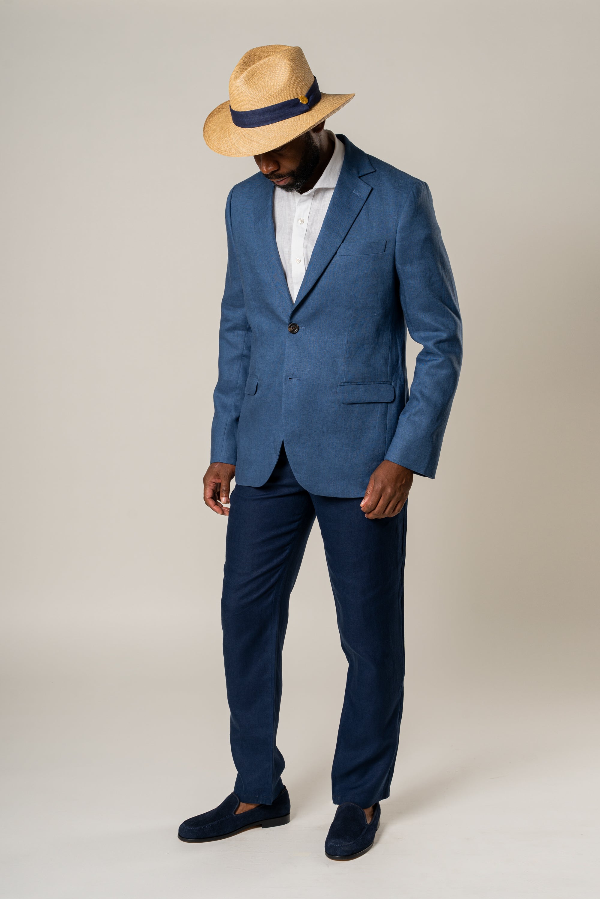 Blazer Negroni Ink 100% Lino