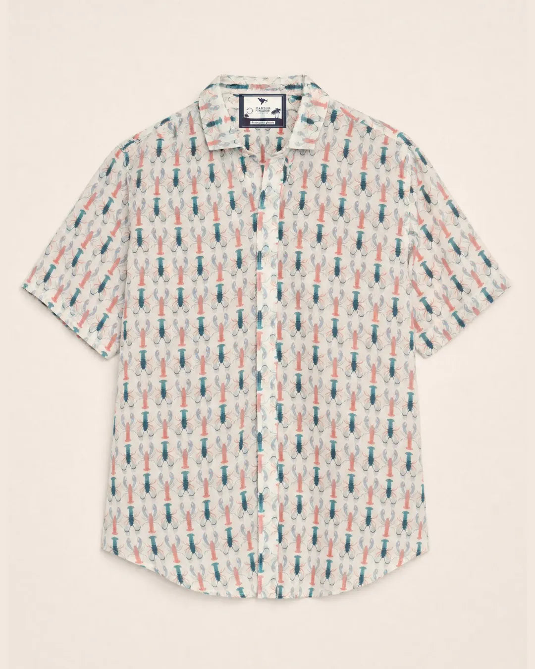 Camisa Colorfull Lobster Manga Corta