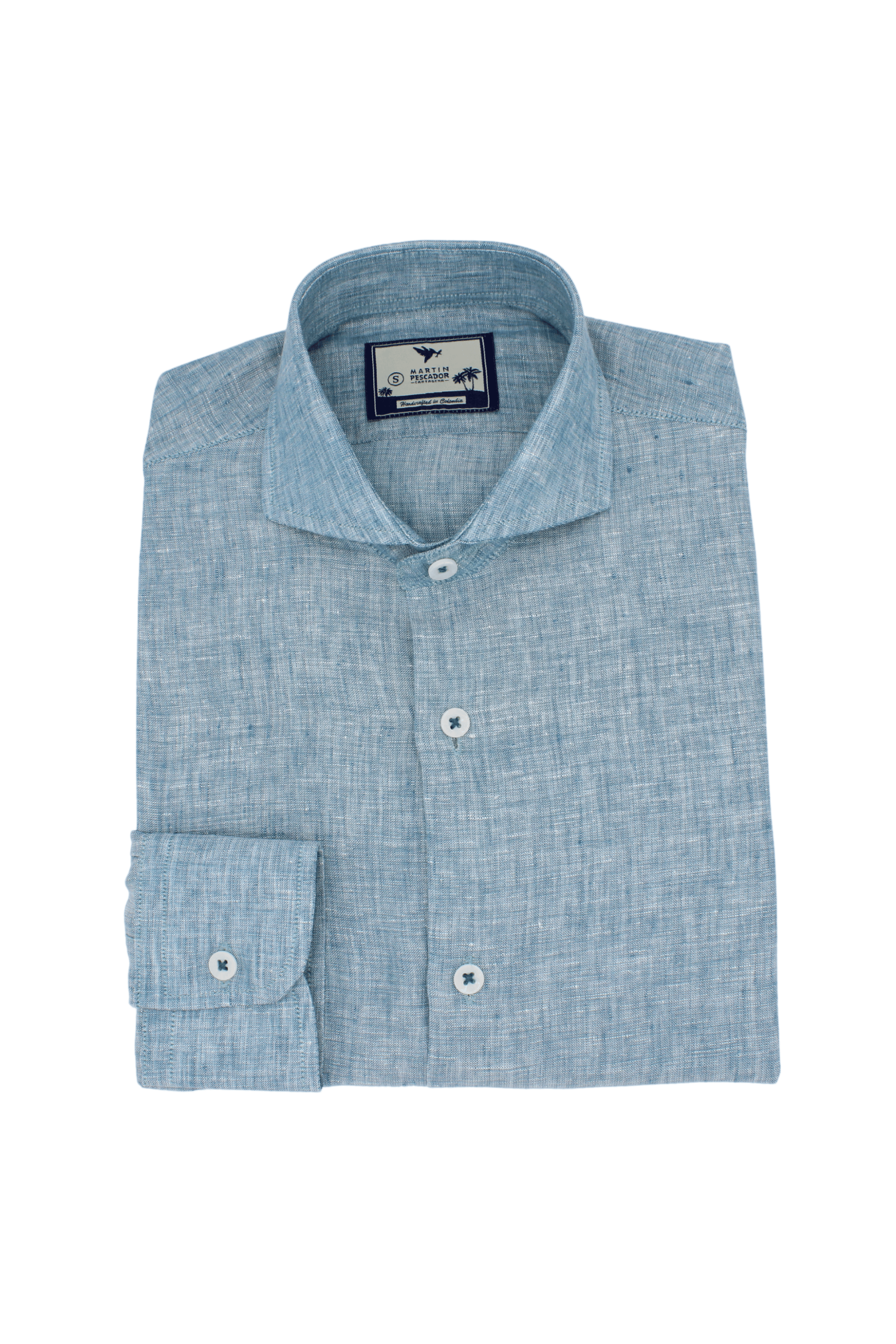 Camisas Clean Finish Jaspe Classic Fit- European Flax