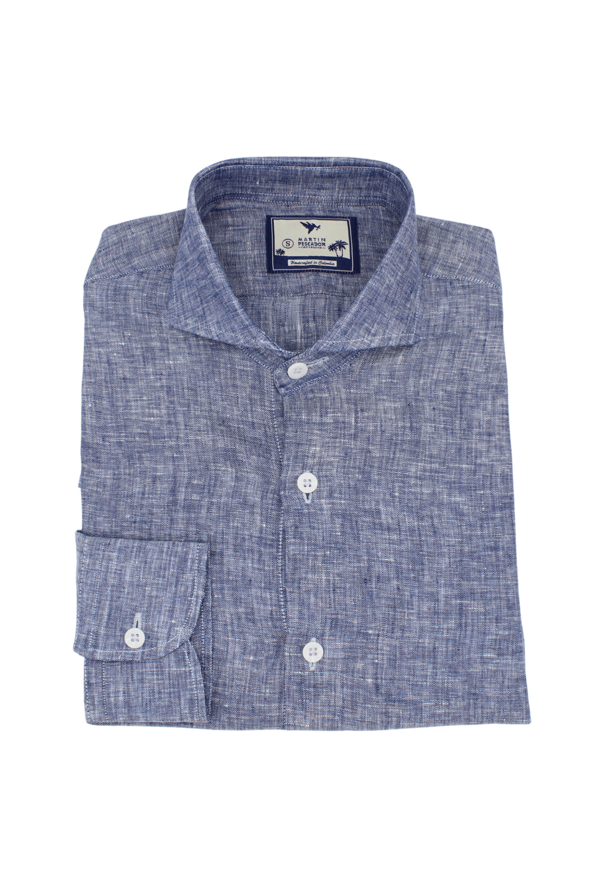 Camisas Clean Finish Jaspe Classic Fit- European Flax