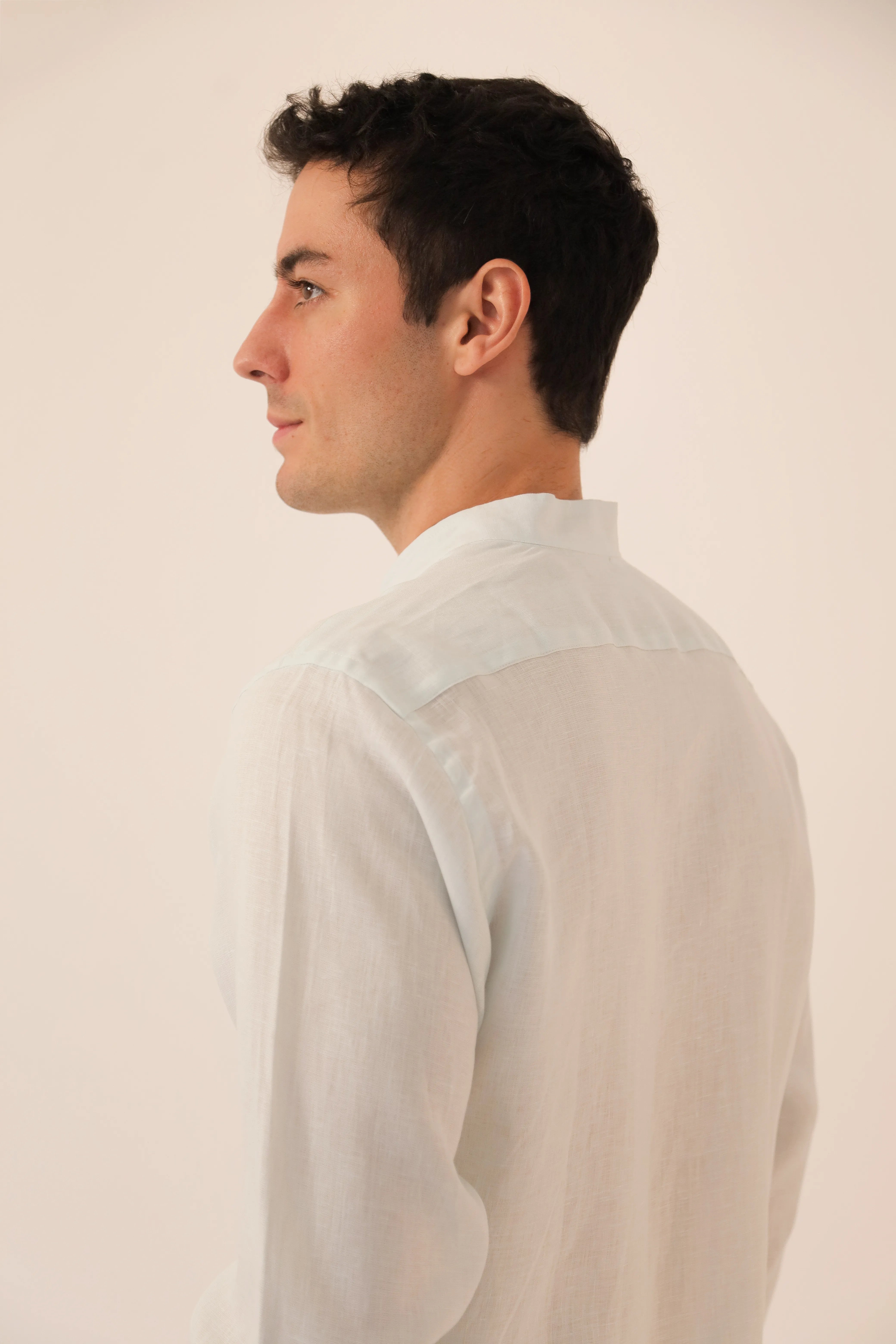 Camisas 100% Lino Cuello Nerú- European Flax