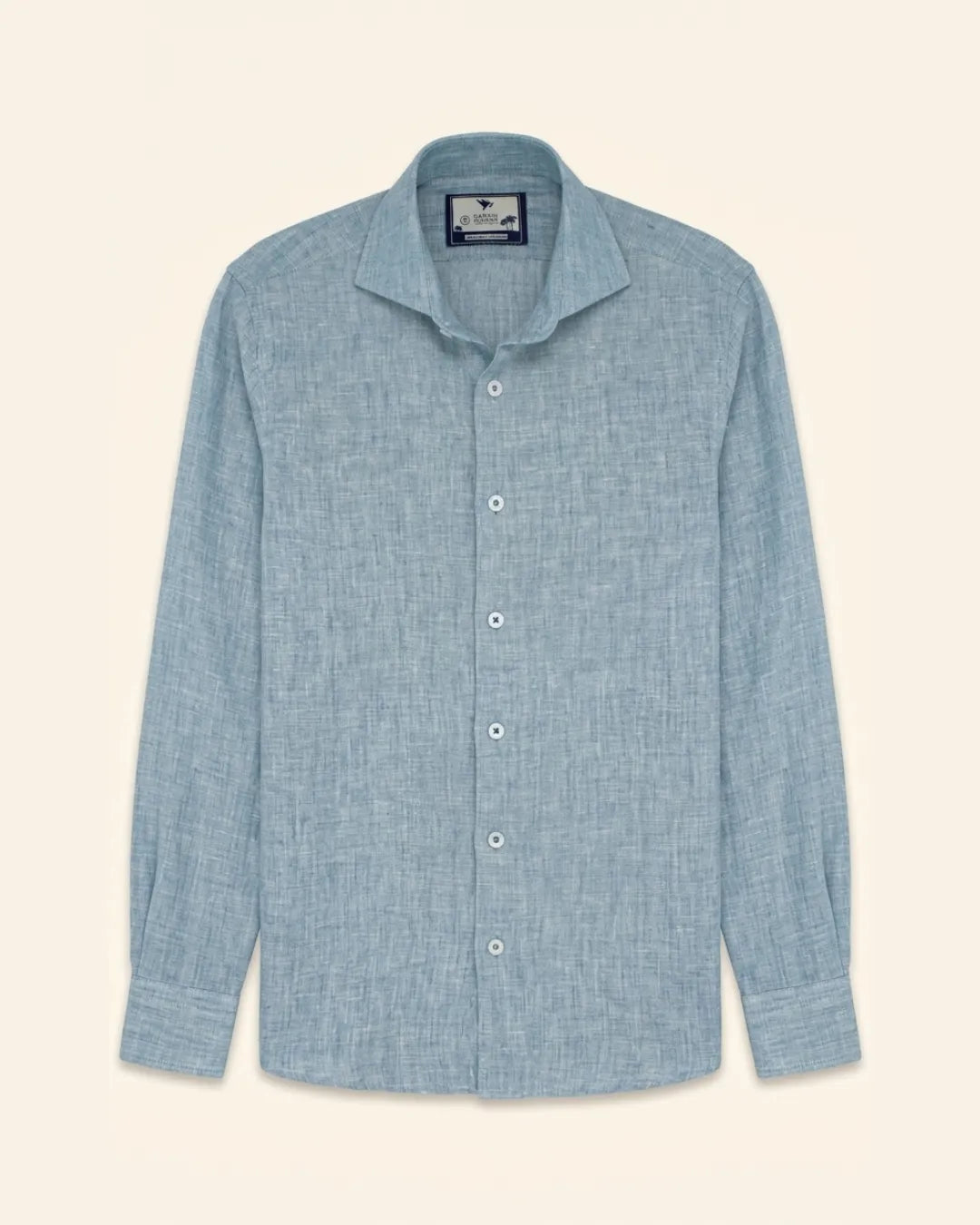 Camisas Clean Finish Jaspe Classic Fit- European Flax