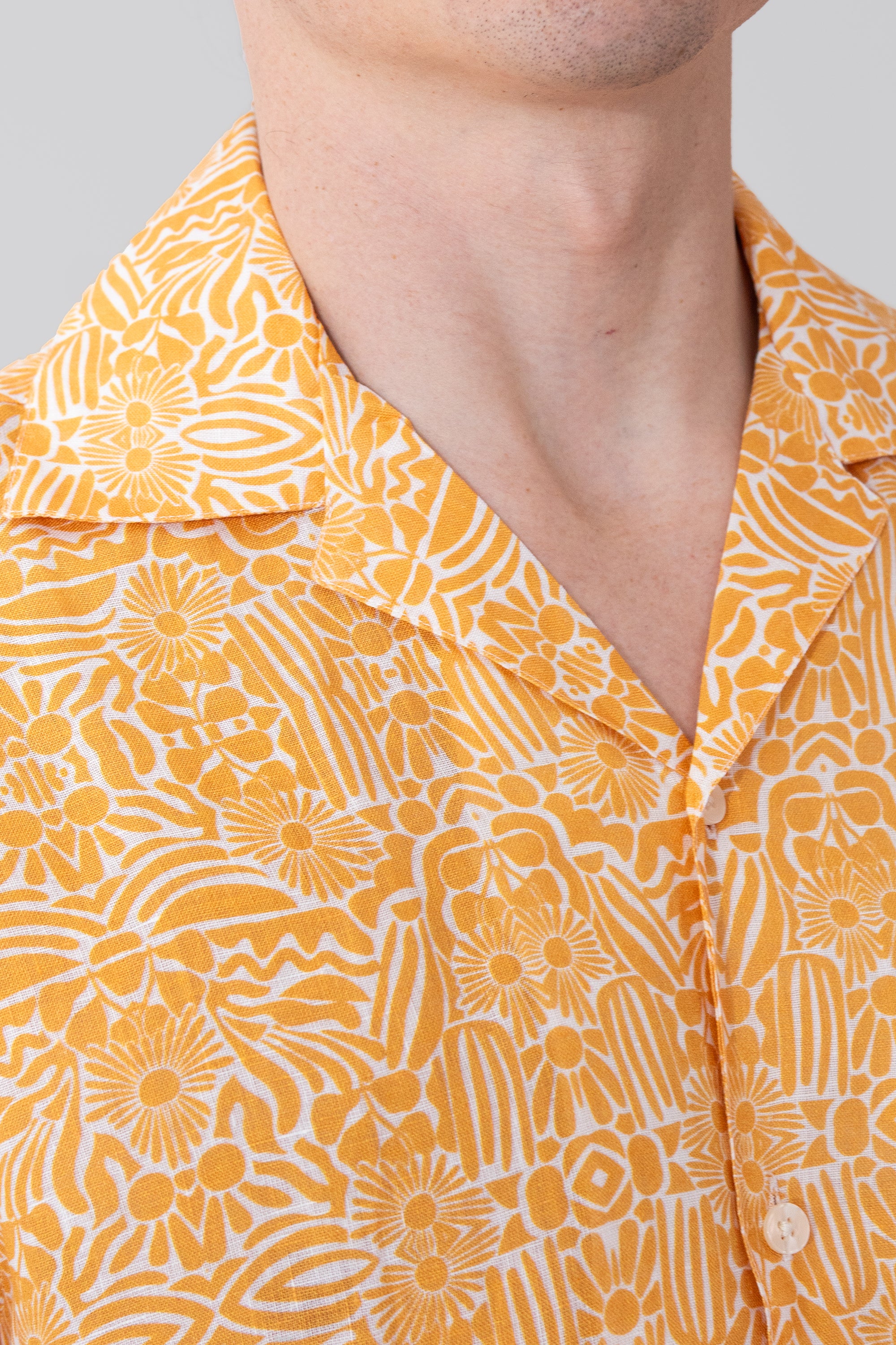 Camisas Cubanas Estampada Lavania