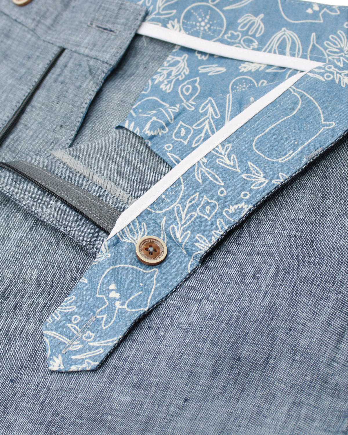 Pantalón 100% Lino Jaspe - European Flax