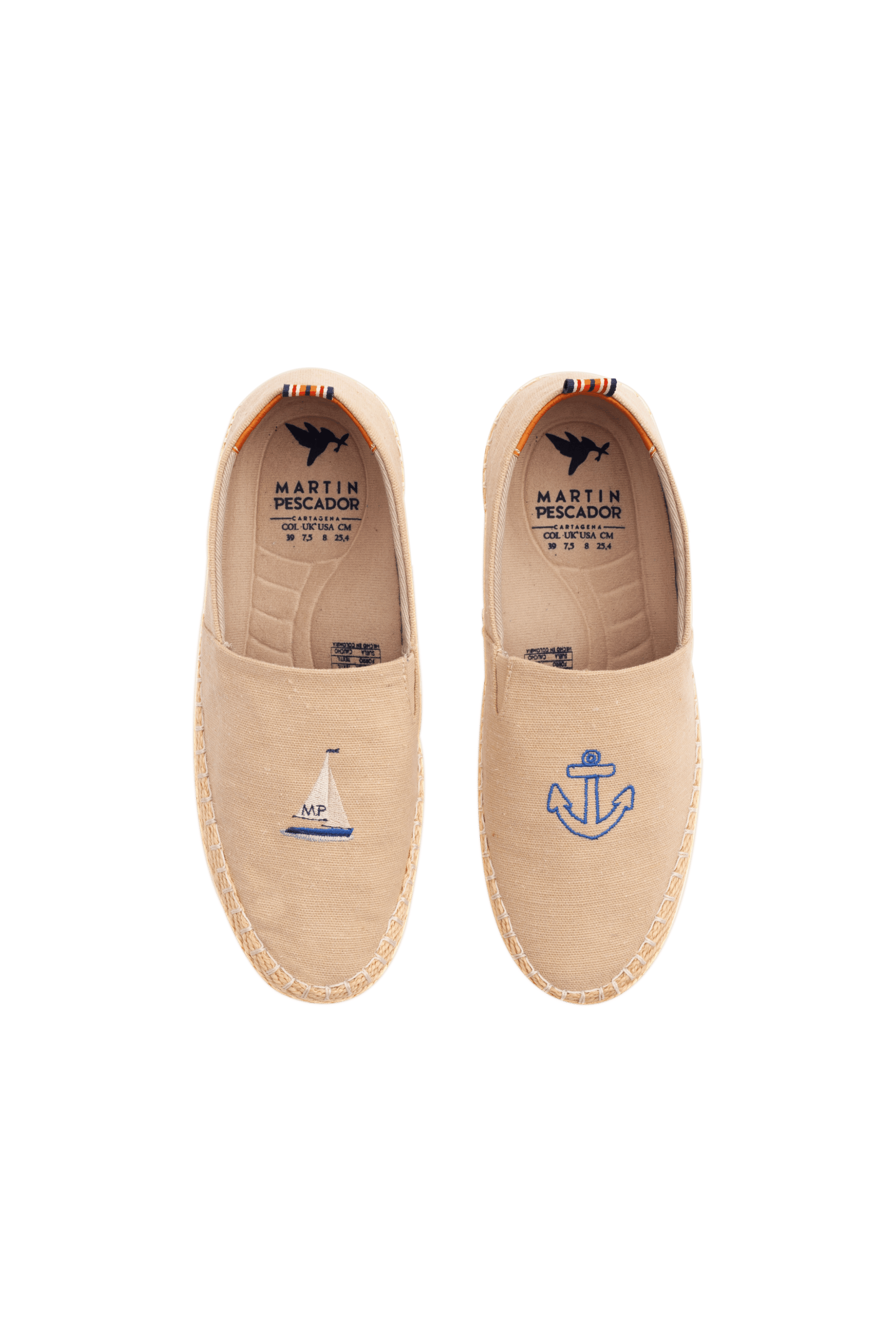 Loafer 100% Artesanal Con Bordados - Outlet