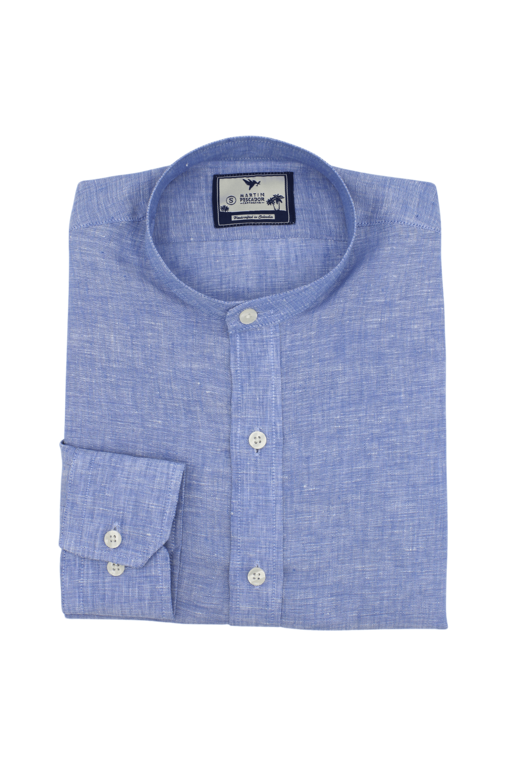 Camisas 100% Lino Cuello Nerú- European Flax