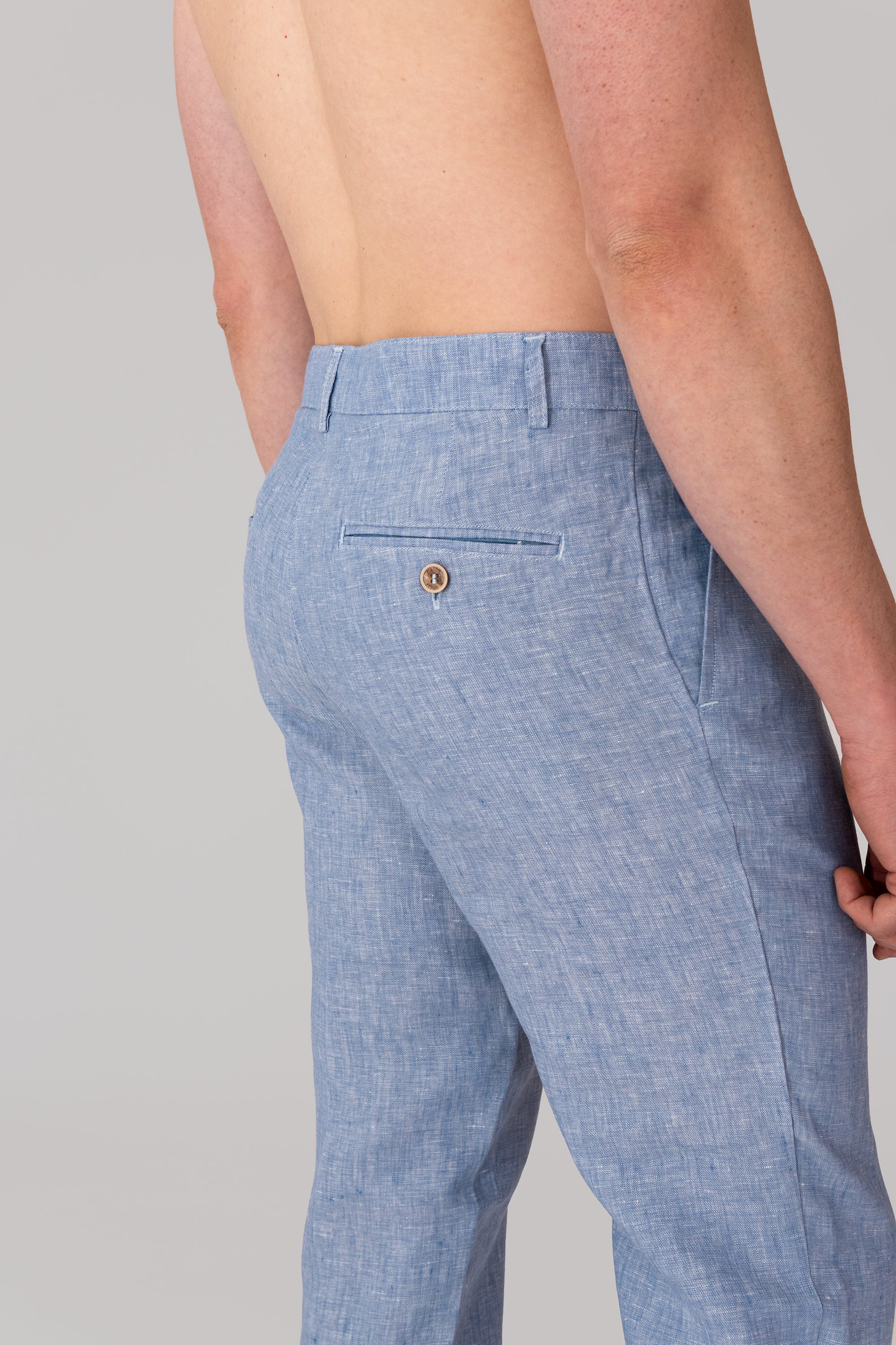 Pantalón 100% Lino Jaspe - European Flax