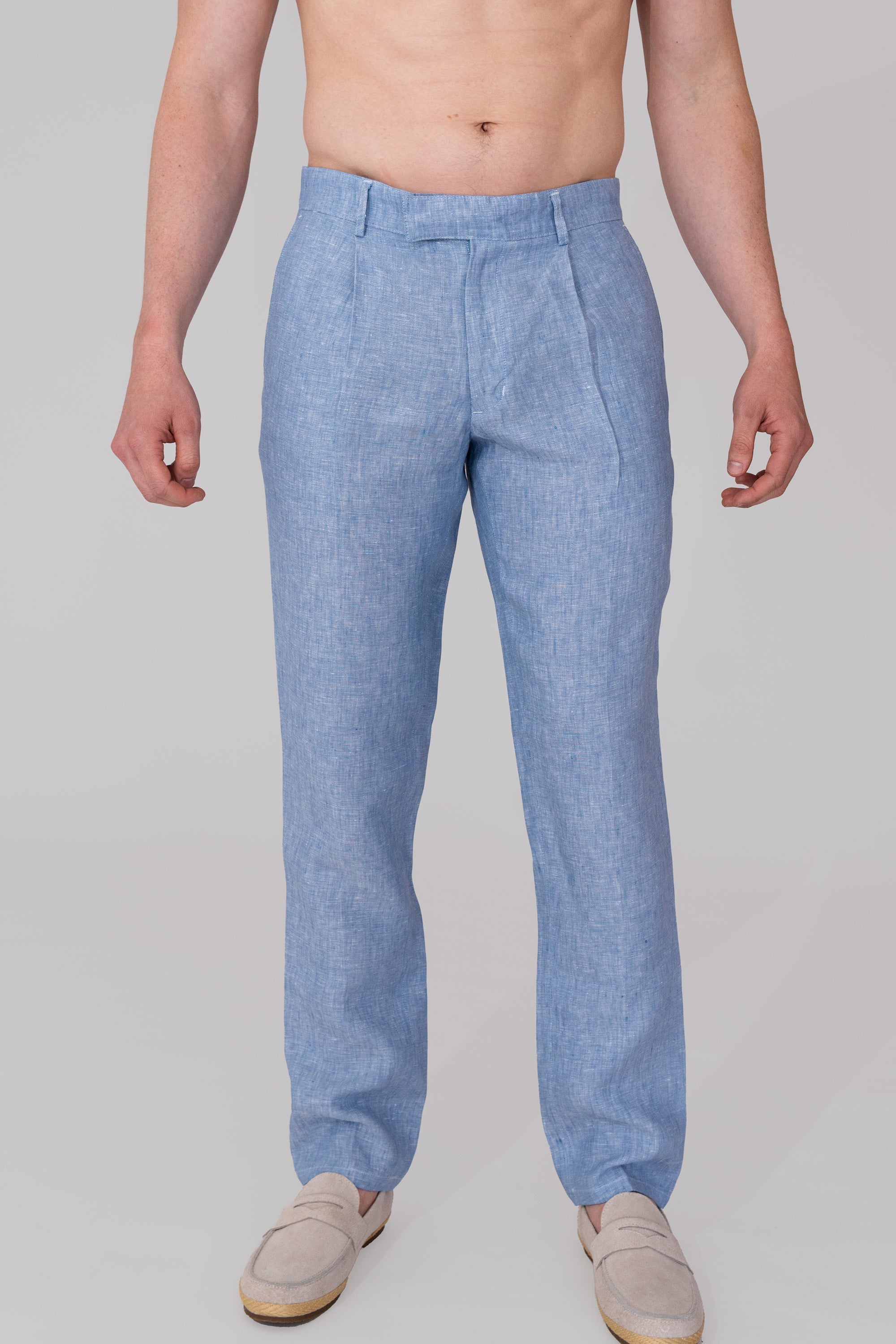 Pantalón 100% Lino Jaspe - European Flax