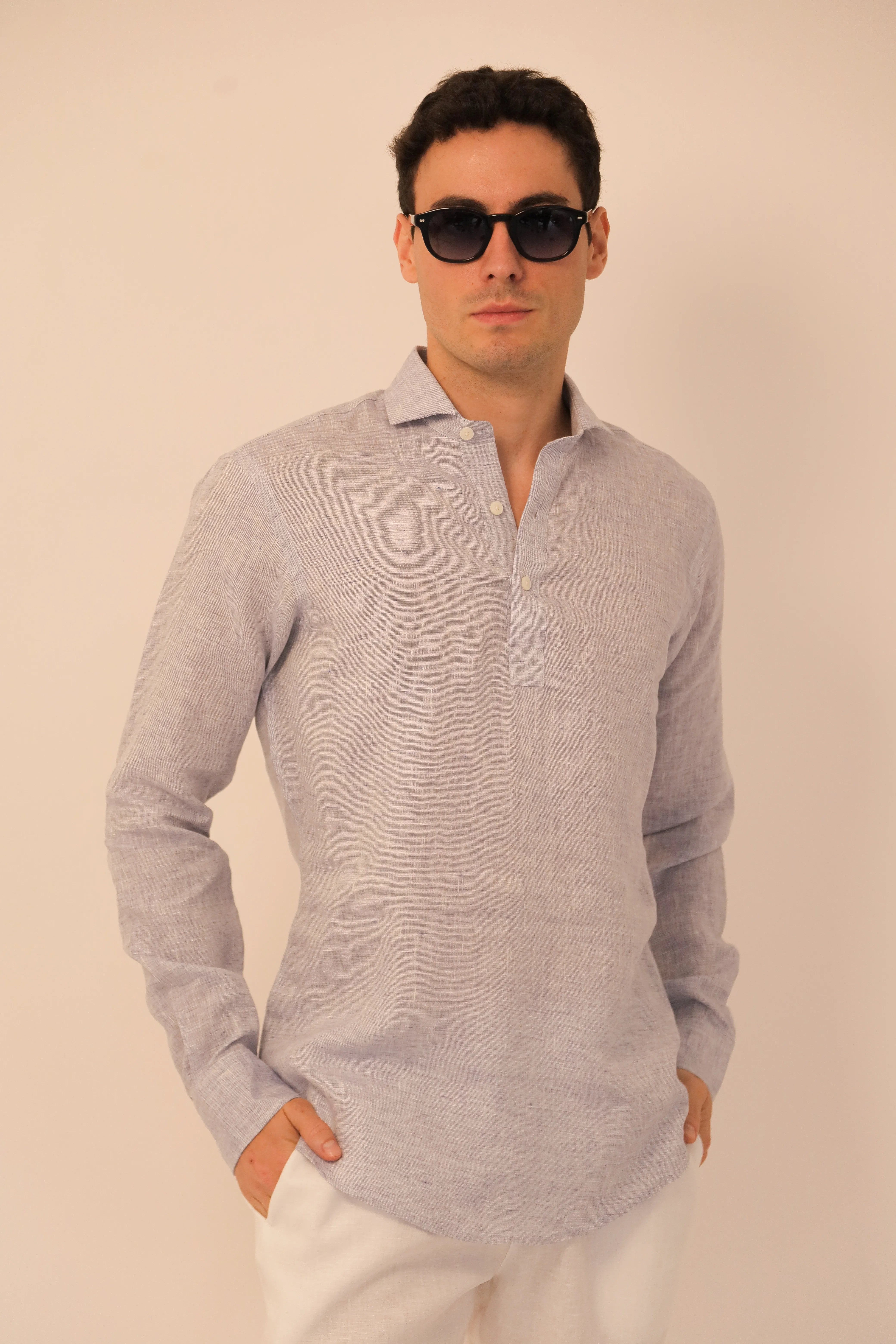 Poleras Clean Finish Jaspe Classic Fit