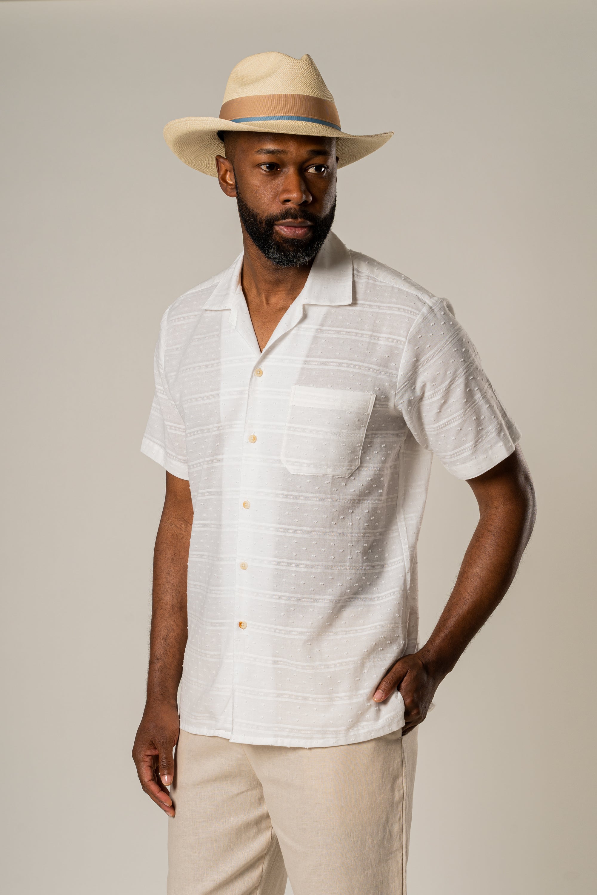 Camisas Cubanas Algodón