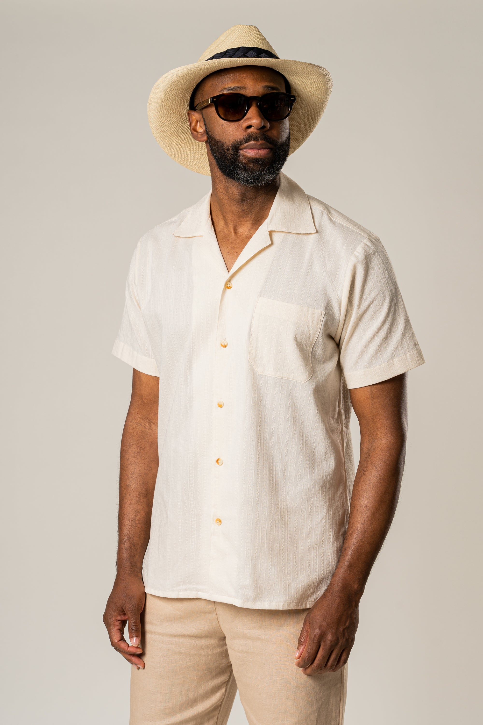 Camisas Cubanas Algodón