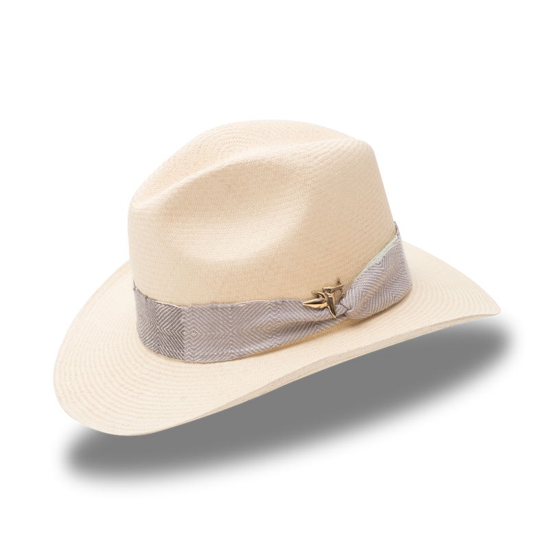 Sombreros Crema Súper Fino Cinta Crisanto Herraje MP