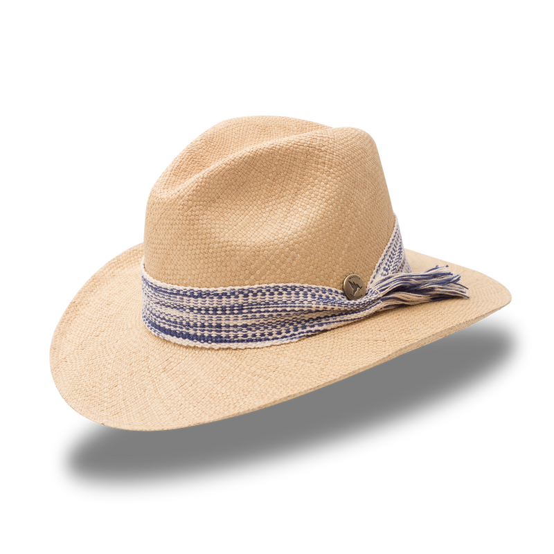 Sombreros Habano Fino Cinta Degrade Calabria Herraje Moneda