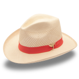 Sombreros Crema Detalle Filigrana Cinta Sencilla Herraje MP