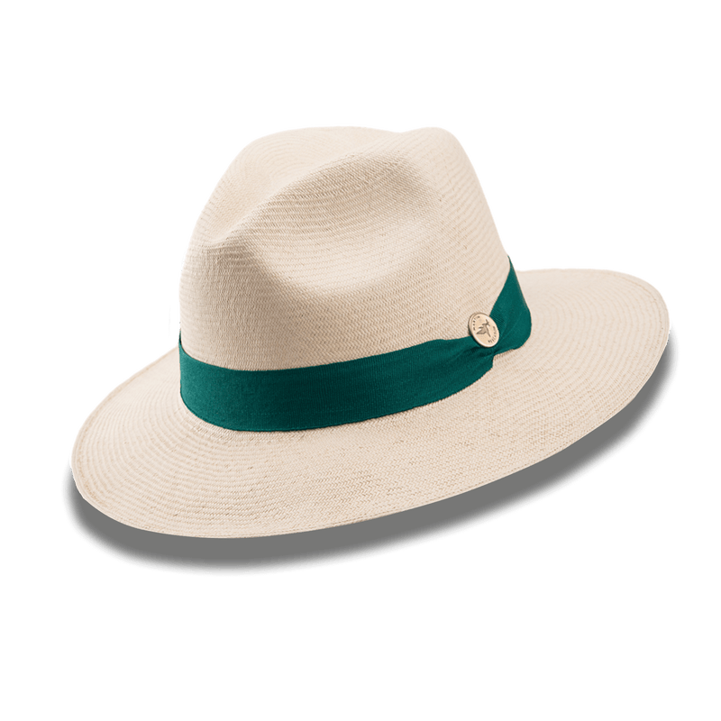 Sombreros Crema Super Fino Cinta Sencilla Herraje Moneda
