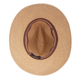 Sombreros Habano Fino Cinta Artesanal Cinqueterre Herraje Moneda