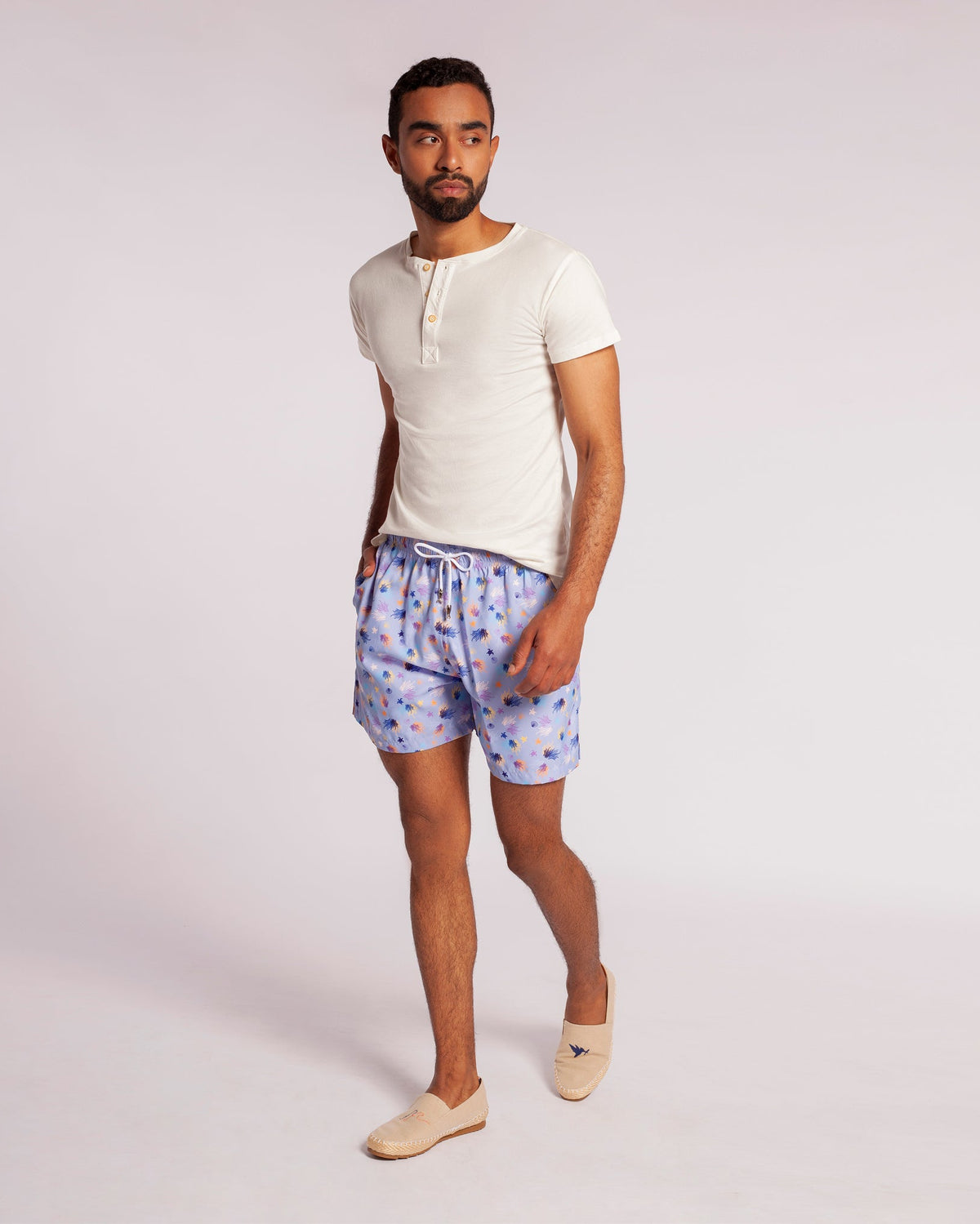 Henleys 100% Algodón Manga Corta